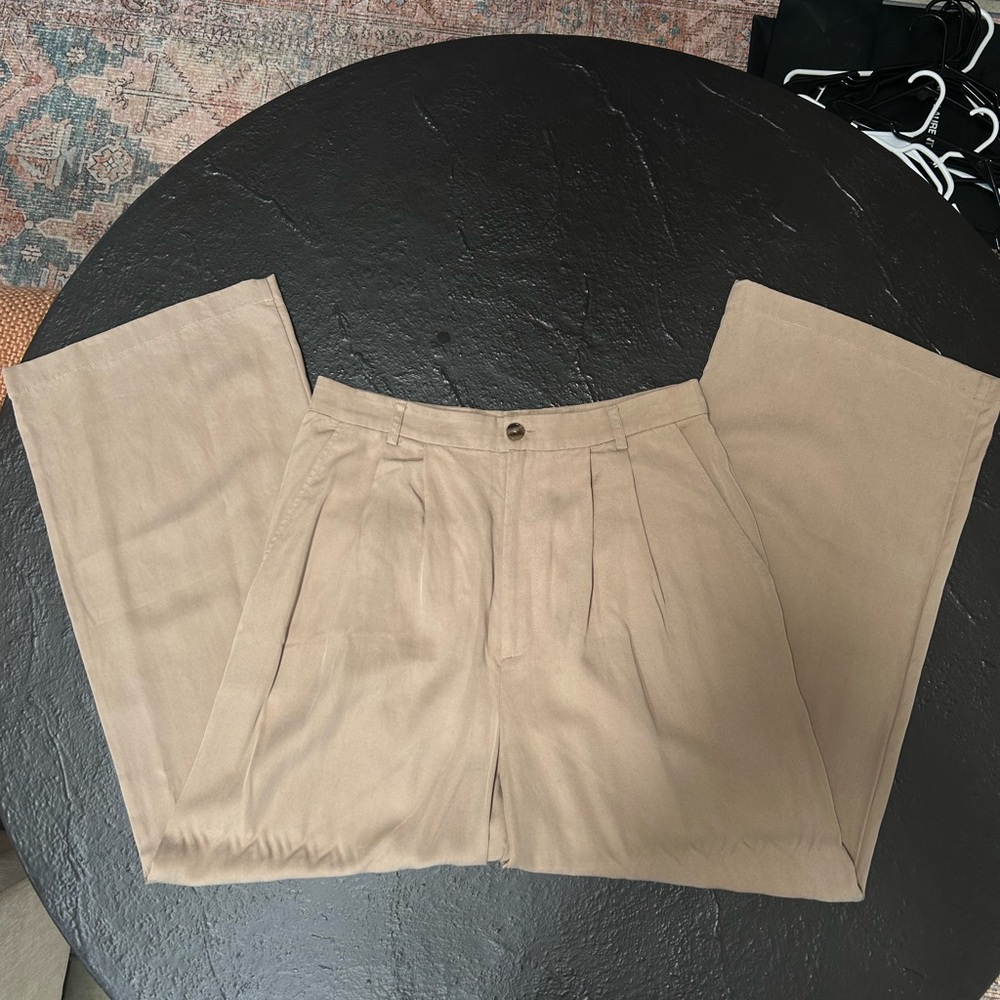 Reformation Tan Women's Trousers